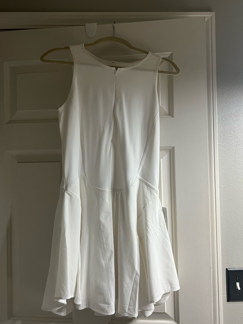 lululemon athletica White Sleeveless Tennis Dress